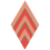 Baldosa hidr&aacute;ulica Diamond Chevron Popham design Raspberry diamond-chevron-raspberry