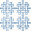 Papel pintado Boca Bamboo Thibaut Blue T13901