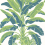 Papel pintado Banana Tree Thibaut Green and Blue T13918