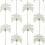 Papel pintado Sunset Boulevard Thibaut Metallic Silver T13947