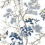 Papel pintado Katsura Thibaut Blue and white T13619