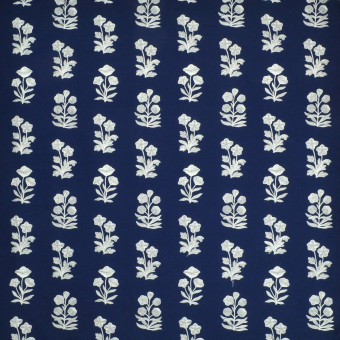 Tela Blue Grotto Embroidery