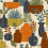 Papel pintado D&eacute;cor Montecolino Orange BA26042