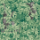 Papel pintado Foglie e Scimmie Fornasetti Cole and Son Forest green 123/10049