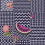 Papel pintado Fruta e Geometrico Fornasetti Cole and Son Magenta & Ink 123/6028