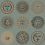 Papel pintado pisoi Fornasetti Cole and Son Sage & Rose Gold 123/1003