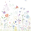 Papeles pintados panor&aacute;mico The Garden Small Word With Snail Casadeco Bouquet 88287204