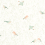 Papel pintado Flying Bird Casadeco Vert amande 88317088