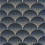 Papel pintado Broadway Casadeco Bleu orage 88666404