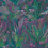 Papeles pintados panor&aacute;mico Beauty Full Image Foliage Casadeco Vert/Violet 84827517
