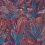 Papeles pintados panor&aacute;mico Beauty Full Image Foliage Casadeco Rouge/Bleu 84828503