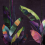 Papeles pintados panor&aacute;mico Feuilles Londonart Violet 17027-03