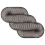 Alfombras Giro Diagonale Gan Rugs Black & White 345861