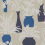 Papel pintado Amphora Osborne and Little Indigo W7854-04