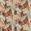 Tela Zylinoa Osborne and Little Rouge/Gris F7834-03