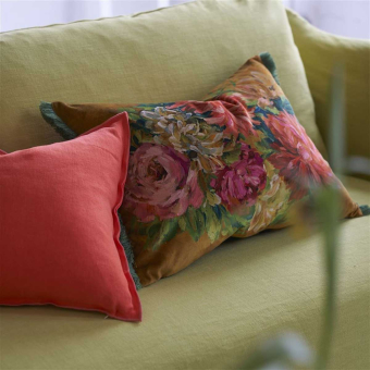 Cojín Fleurs d'Artistes terciopelo
