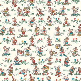 Papel pintado Mickey & Minnie