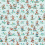 Papel pintado Mickey & Minnie Sanderson Bonbon Blue DDIW217264