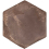 Baldosas de terracota Terre Preziose Esagono Il Palagio Grigio Ematite 92ES266T14XP1