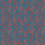 Papel pintado Corail Little Cabari Bleu de prusse PP-09-50-COR-BDP
