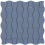 Mosaico Butterfly Ce.Si. Zaffiro 5FB025050REBF-528