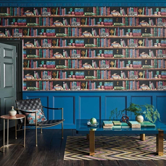 Papel pintado Libreria Fornasetti