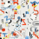 Papel pintado Funny Shapes Tres Tintas Barcelona Multicolor EF4906-2