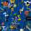 Papel pintado Funny Shapes Tres Tintas Barcelona Navy EF4906-4