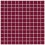 Mosaico Colori 2.5 Matte Ce.Si. Rubino 5MA025025RE-57