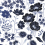 Papeles pintados panor&aacute;mico Petites Fleurs des Champs C&eacute;lia Koziel Navy CUST-CELIAXS