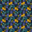 Papeles pintados panor&aacute;mico Petites Fleurs des Champs Stella Koziel Bleu CUST-STELLAXS