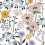 Papeles pintados panor&aacute;mico Fleurs des Champs Suzanne Koziel Printemps CUST-SUZANNE