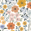 Papeles pintados panor&aacute;mico Petites Fleurs des Champs Suzanne Koziel Printemps CUST-SUZANNEXS