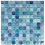 Mosaico Fashion carr&eacute; Vitrex Azzurro 3800005
