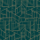 Papel pintado Cin&eacute;tique Casamance Vert Canard Doré 76292956