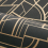 Papel pintado Cin&eacute;tique Casamance Anthracite Doré 76293058