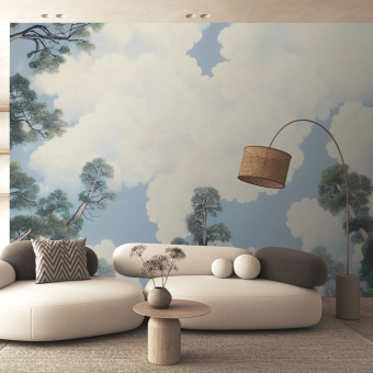 Papeles pintados panorámico Sieste au Jardin