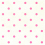 Baldosa hidr&aacute;ulica New Petit Pois Carocim Blanc-Rose Néon PAN305