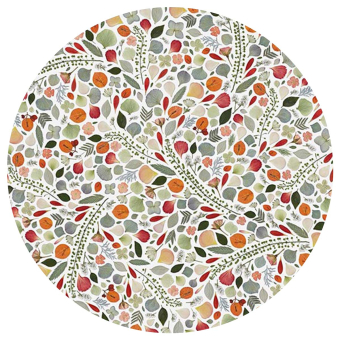 Papel pintado rond Herbier
