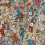 Papel pintado Hollyhocks House of Hackney Autumn 1-WA-HOL-DI-AUT-XXX180X300cm