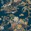 Papel pintado Sacred Pheasants Coordonn&eacute; Sapphire B00113