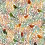 Papeles pintados panor&aacute;mico Paradis Cach&eacute; Ressource Orange PC09L