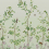 Papeles pintados panor&aacute;mico Bird & Bluebell Little Greene Pea Green bird-bluebell-pea-green