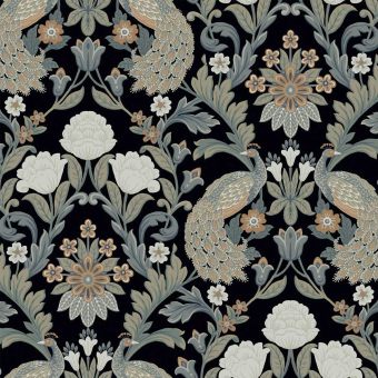 Papel pintado Paons Floral Classique