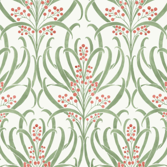 Papel pintado Feuillage Baies