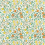 Tela Fruit Coton Morris and Co Sap Green / Tangerine MVOF227205