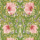 Papel pintado Pimpernel Morris and Co Sap Green/Strawberry MVOW217333