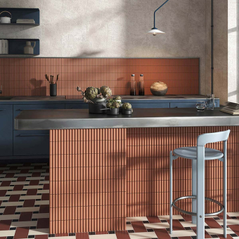 Gres porcelánico Fluted