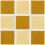Baldosa hidr&aacute;ulica Damier Cimenterie de la Tour Jaune MFC02-JAUNE