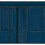 Papeles pintados panor&aacute;mico Boiseries Haussmann Koziel Bleu nuit DPH017P